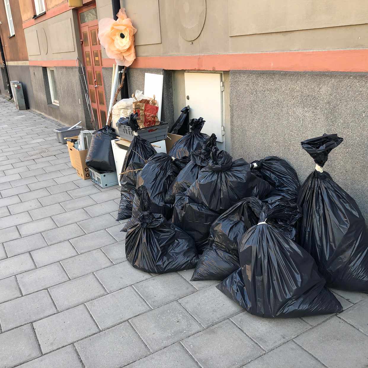 image of Jord, elavfall, grovsopo - Stockholm