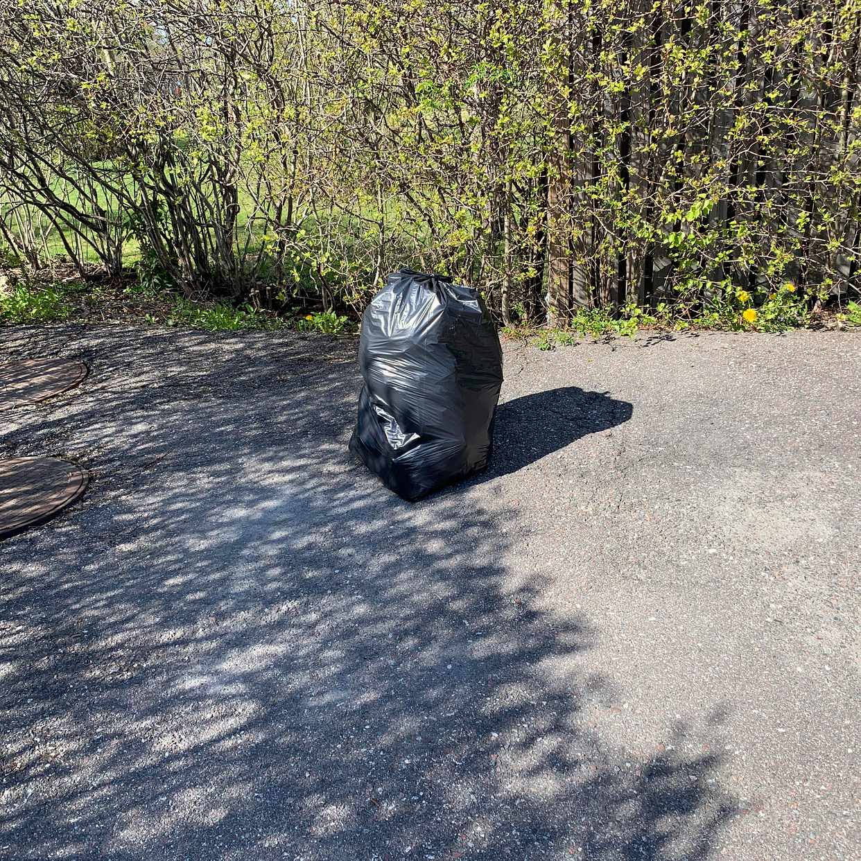 image of En säck med brännbart - Danderyd