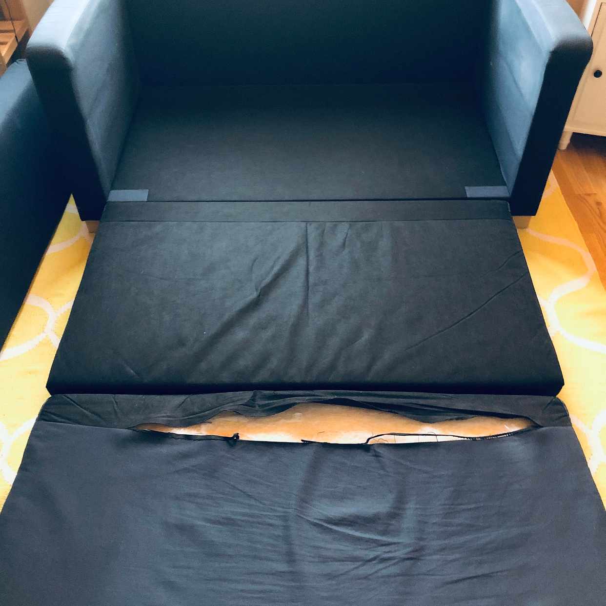 image of Liten bäddsoffa från IKEA - Stockholm