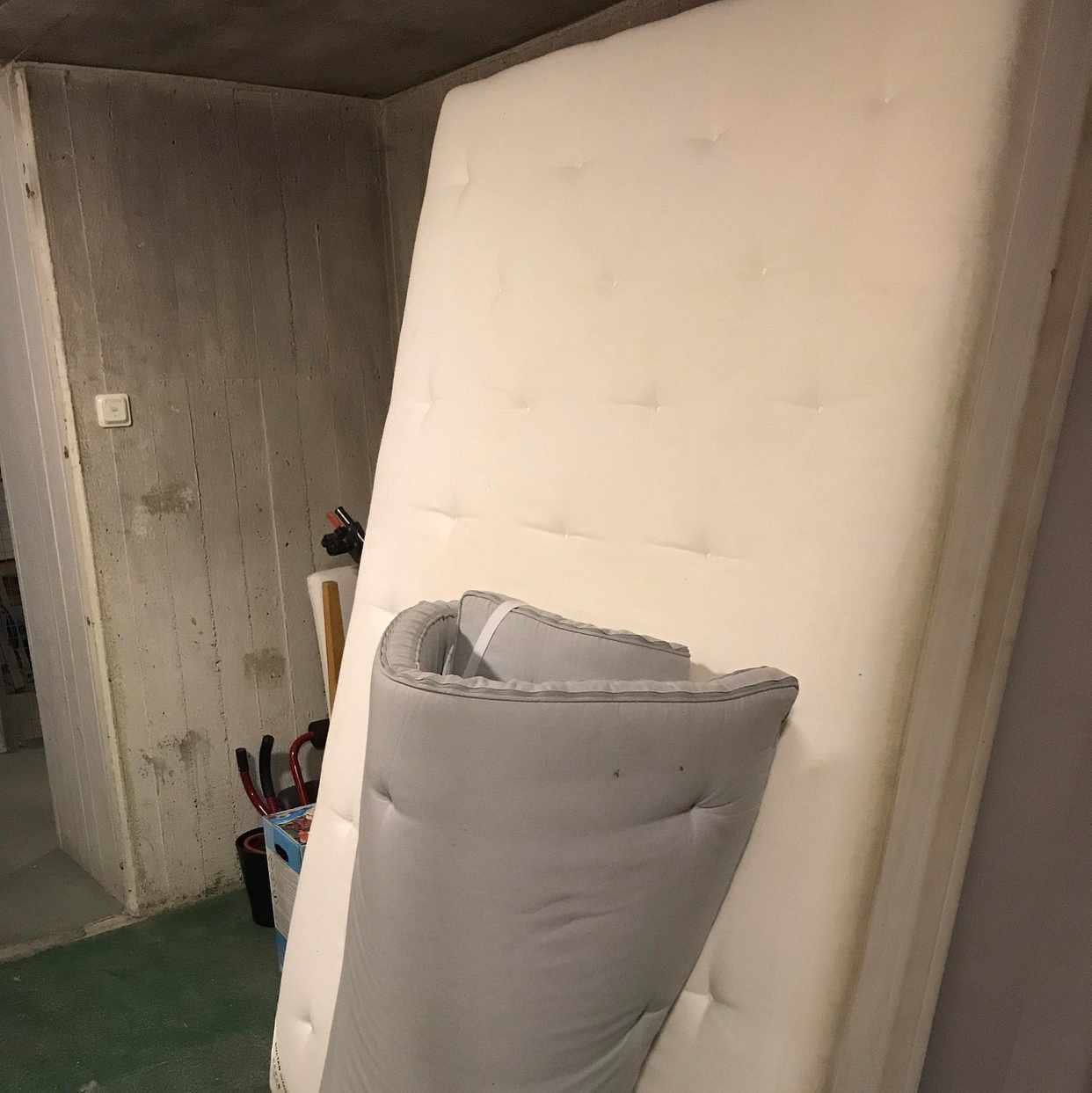 image of Säng 120cm o bäddmadrass - Nacka