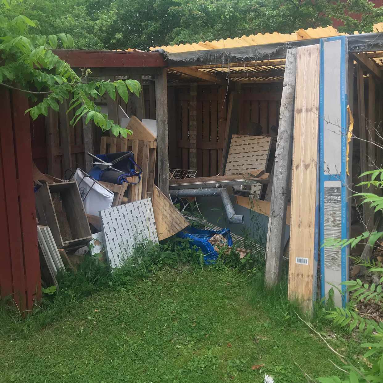 image of Diverse byggmaterial - Vallentuna 