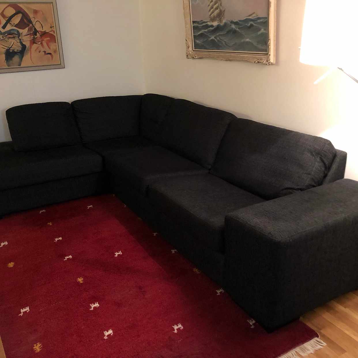 image of Hörnsoffa med divan borts - Stocksund