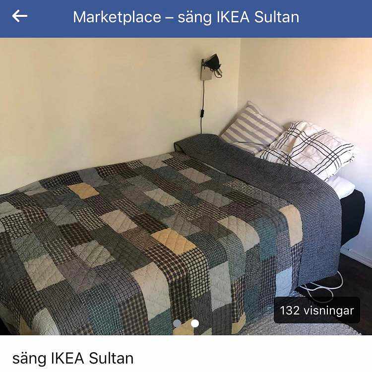 image of Säng IKEA sultan - 