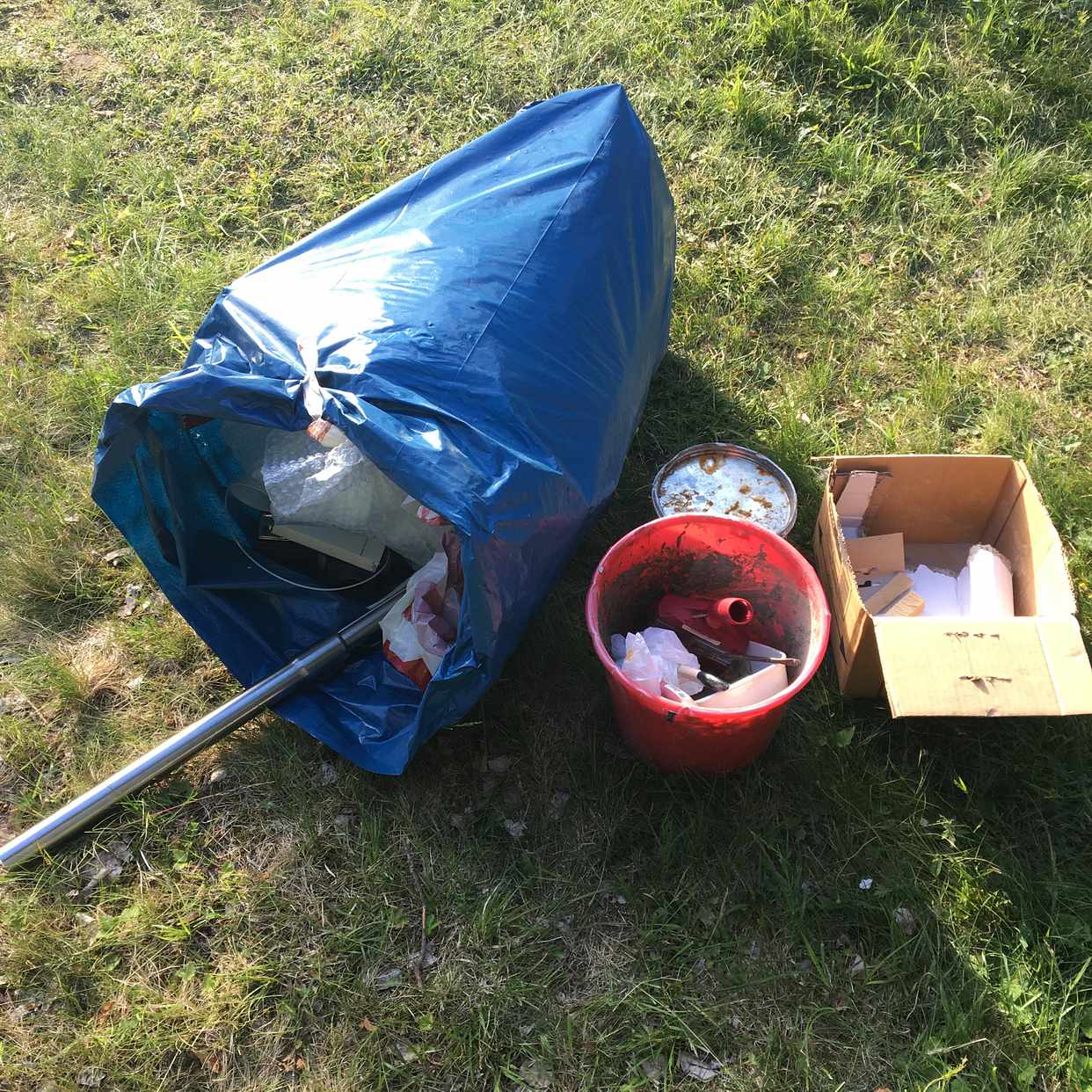 image of Skräp brännbart mm - Ingarö