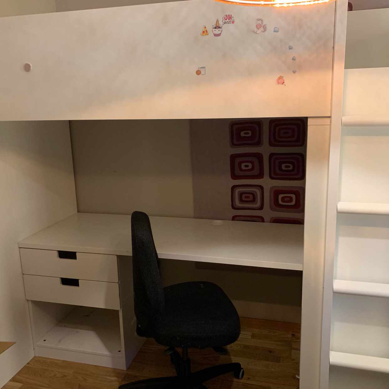 image of Child bed with desk - Kista