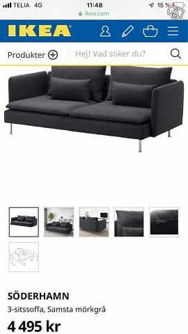 image of Soffa Söderhamn IKEA - 