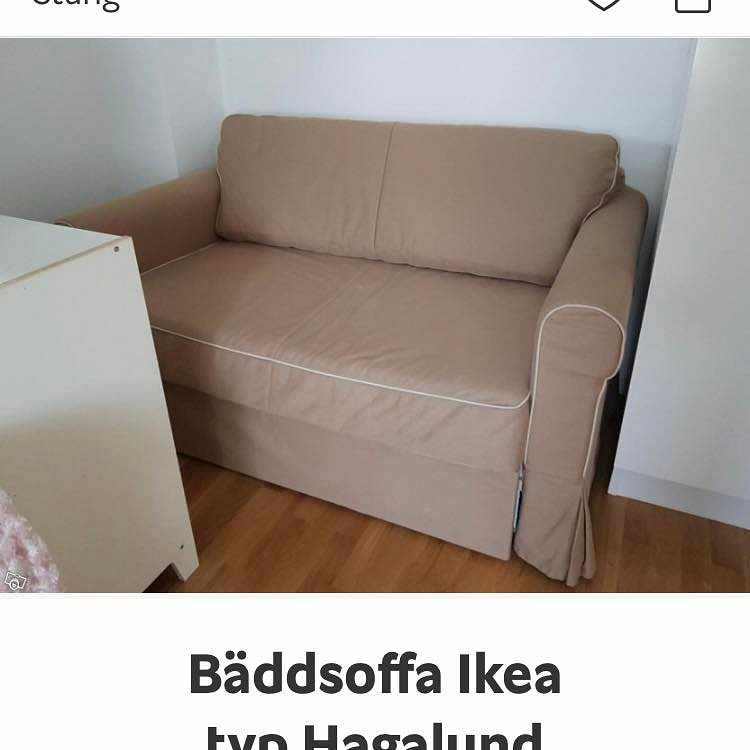 image of 1 bäddsoffa ska hämtas - 