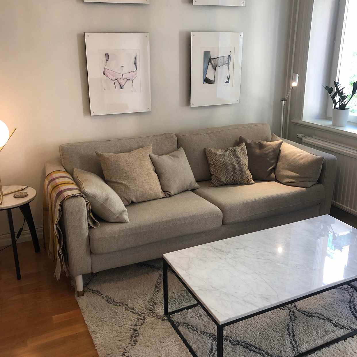 image of IKEA Karlstad soffa - Stockholms Stad