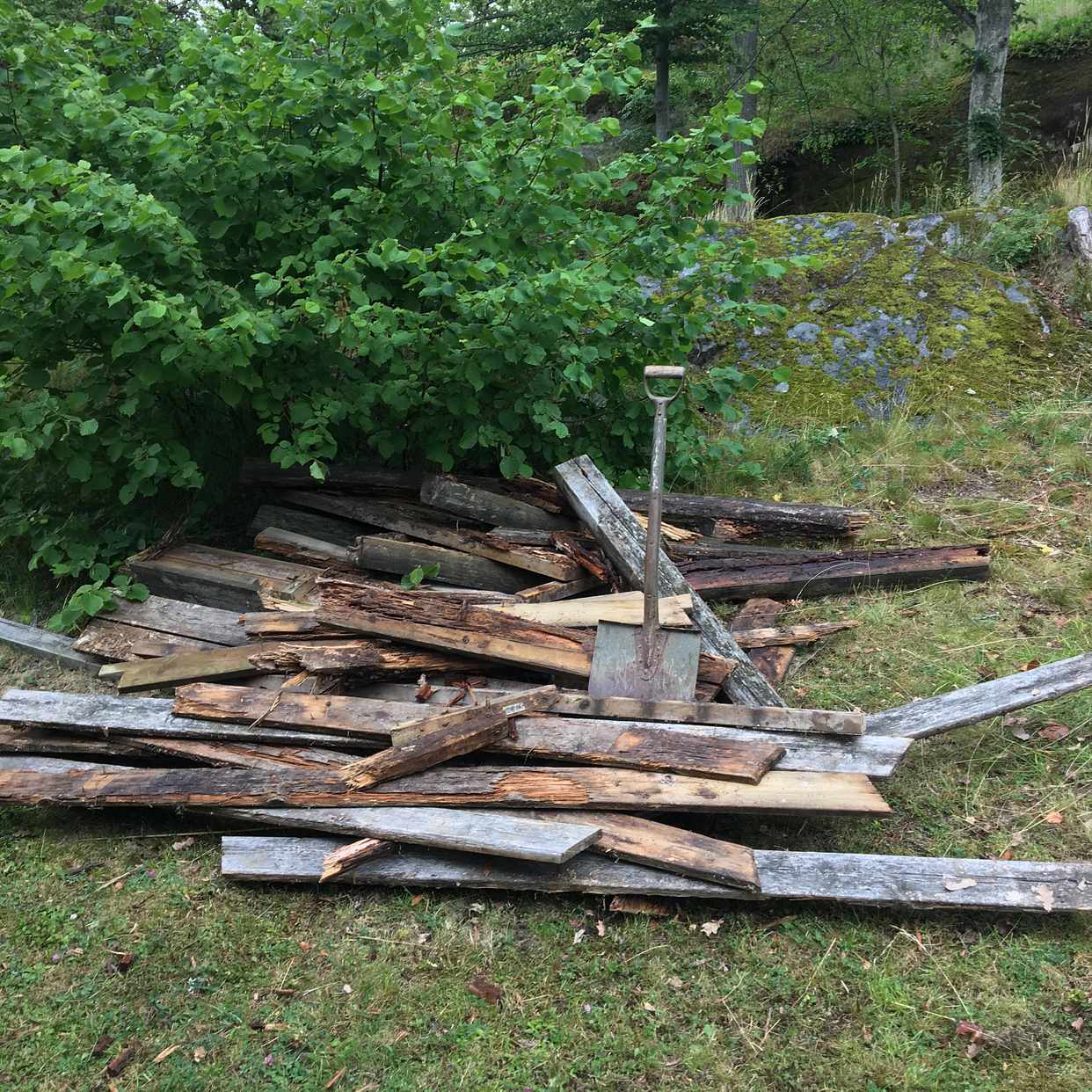 image of Bråte till Tippen. - Gustavsberg