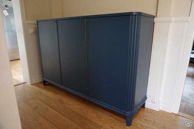 image of Antik blå skänk i fint sk - 