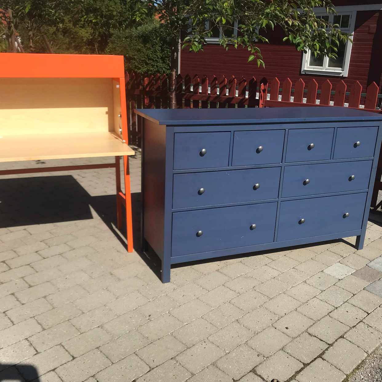 image of Byrå och skrivbord ikea - Enskede