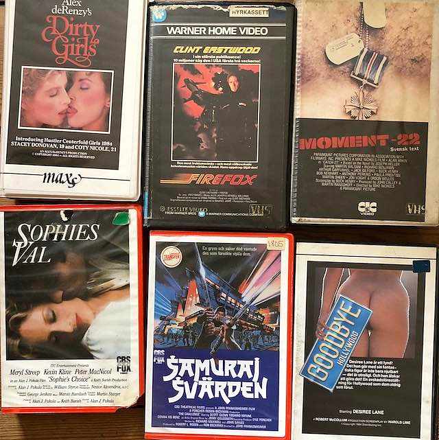 image of VHS-filmer/tv-program - Stockholms Stad
