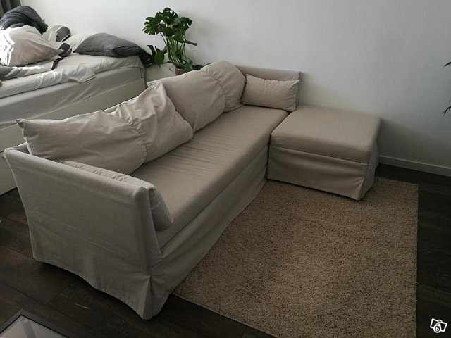 image of SANDBACKEN hörnbäddsoffa, - 
