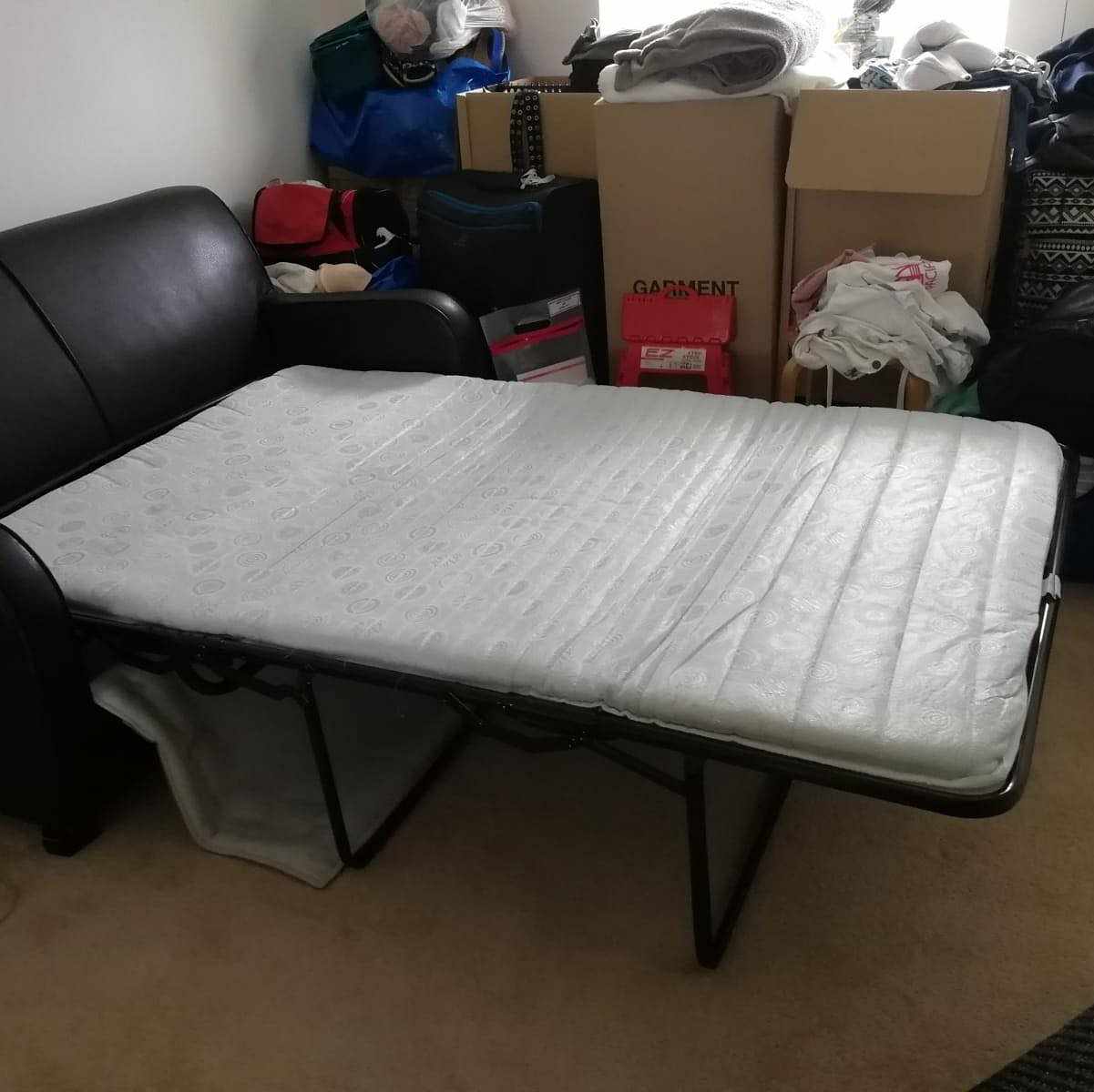 image of Two seater sofa bed - Romford
