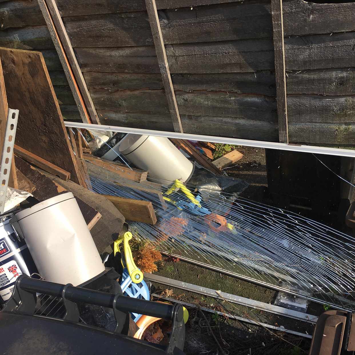 image of Wood, cardboard, paint - Taplow 
