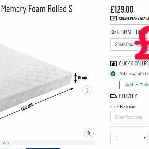 image of Argos Mattress - London