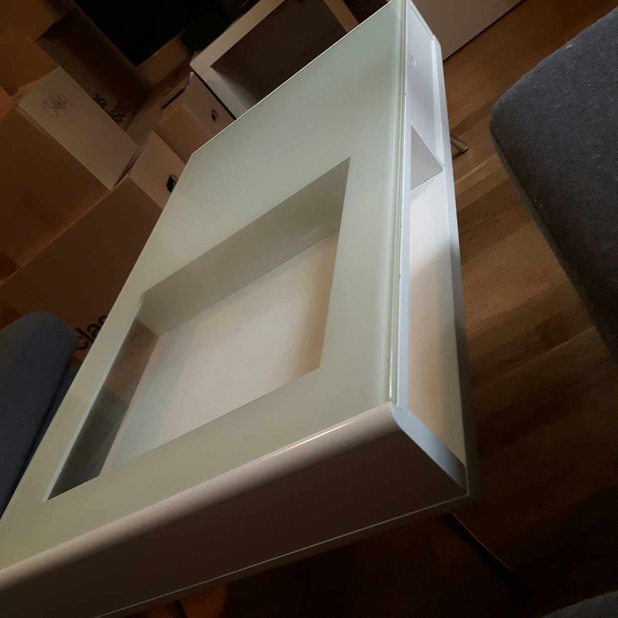 image of Soffbord med glasskiva - Johanneshov