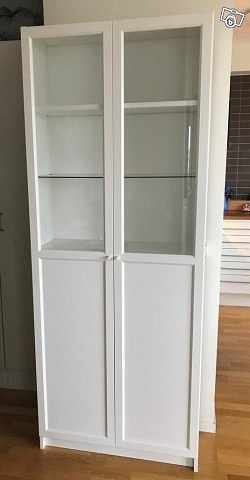 image of Vit vitrindörr glas OXBER - 