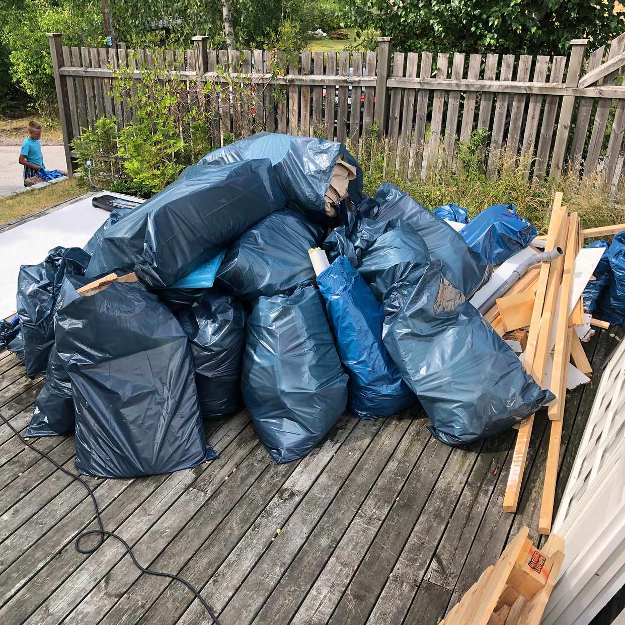 image of Blandat byggmaterial - Saltsjöbaden