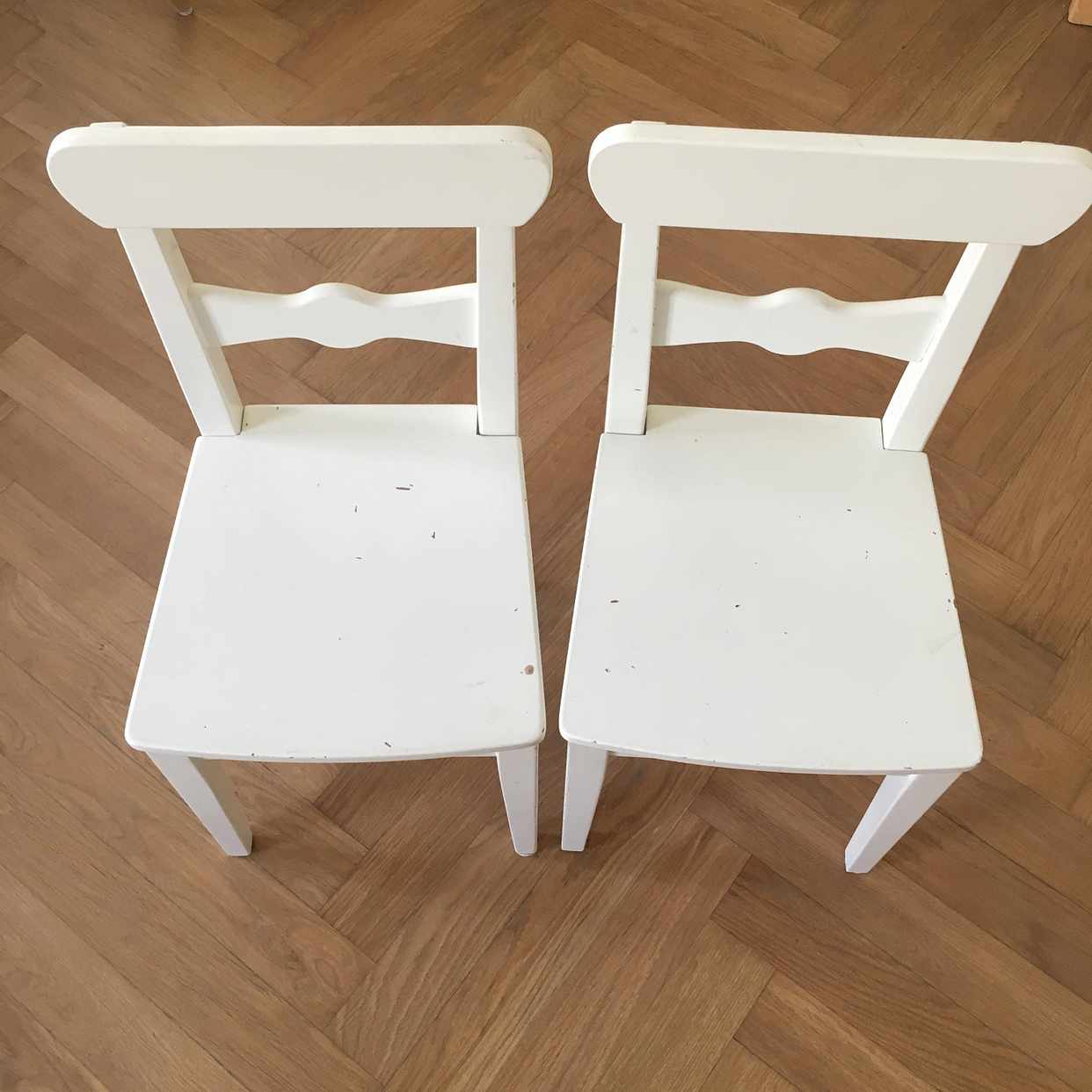 image of IKEA leksvik stolar 2 st - Stockholm