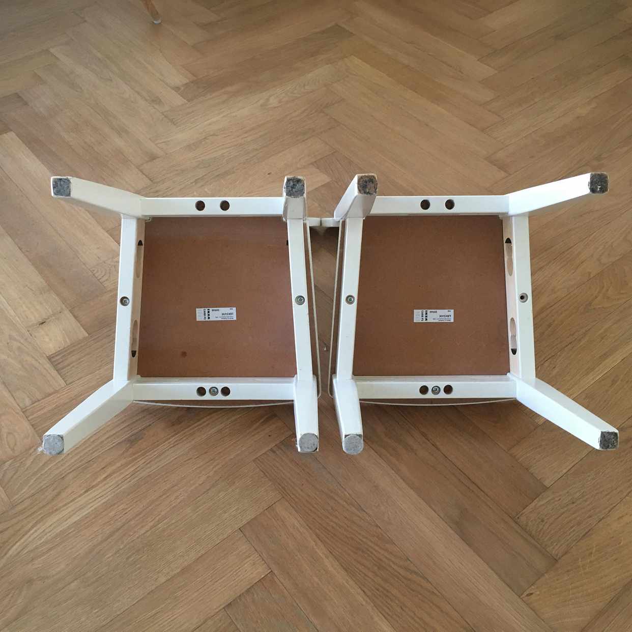 image of IKEA leksvik stolar 2 st - Stockholm