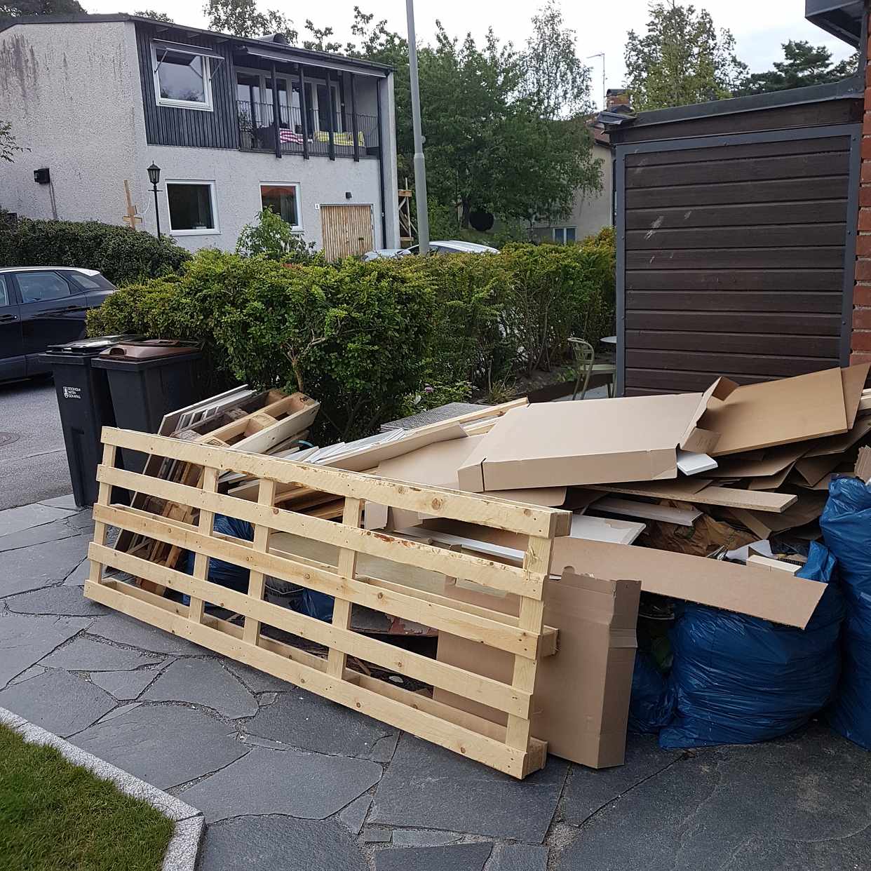image of Emballage och byggsopor - Vällingby