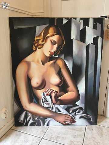image of Målning - Art Deco - 