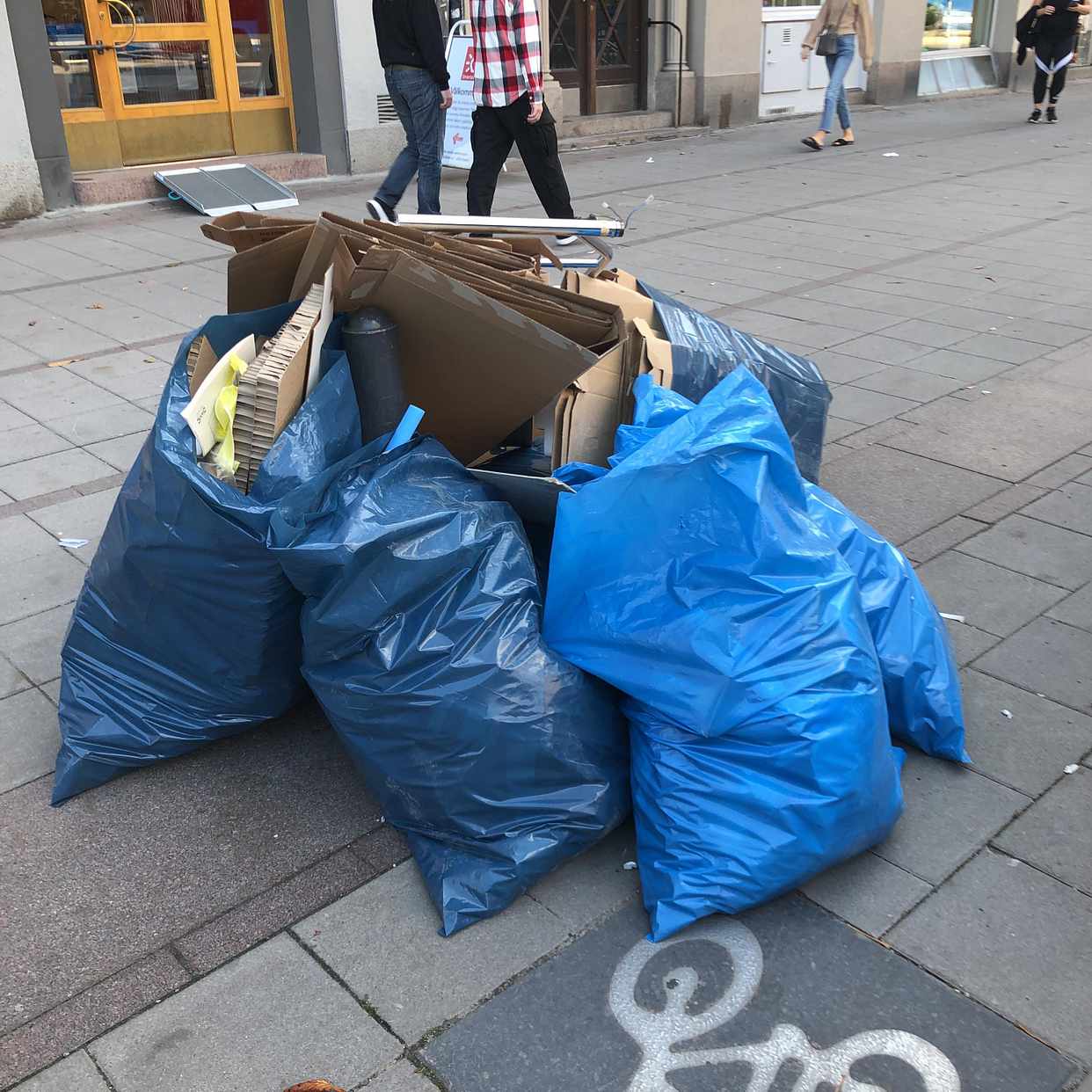 image of Brännbart, plåtburk, - Stockholm