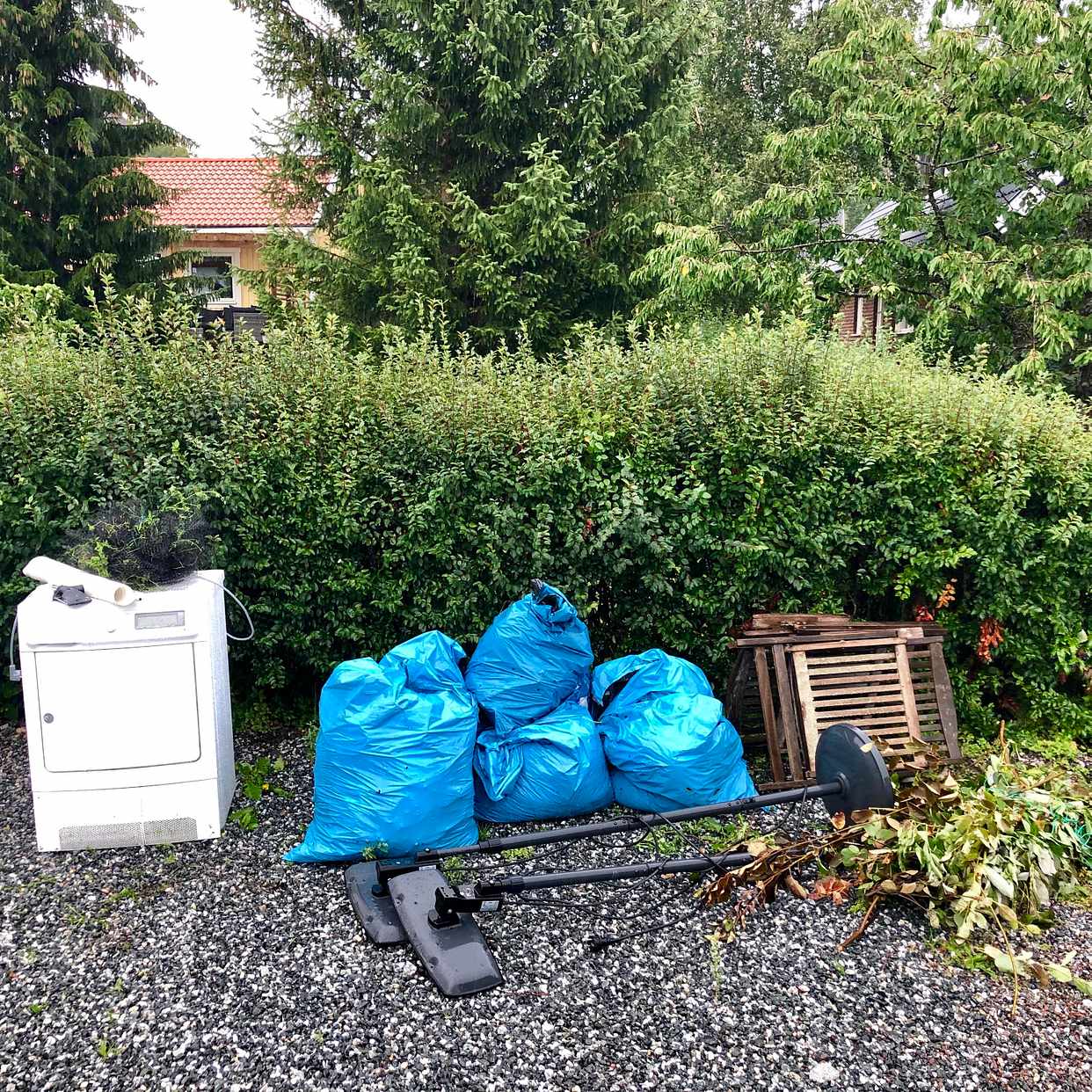 image of Torktumlare, trädg.avfall - Täby