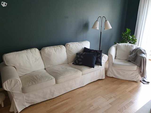 image of Soffa Ektorp & fåtölj Tul - 