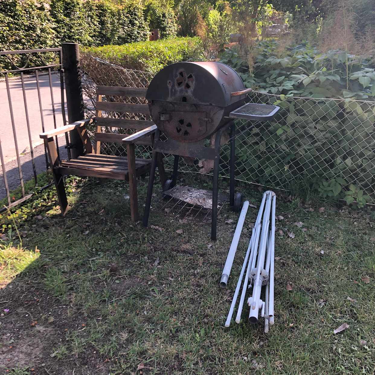 image of Grill, stol och stativ - Enskede