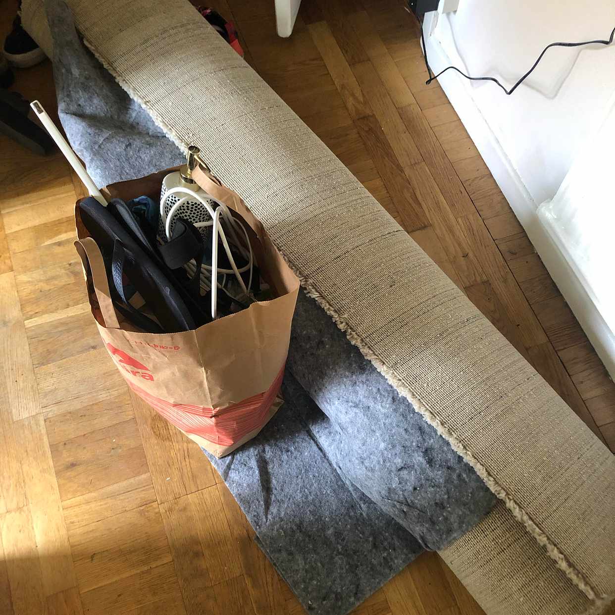 image of Matta + påse med blandat - Hägersten