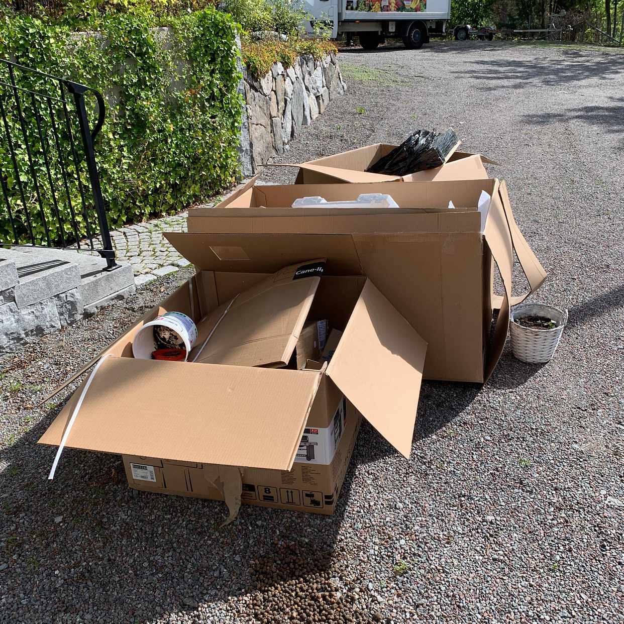 image of Kartonger plast mm - Stocksund