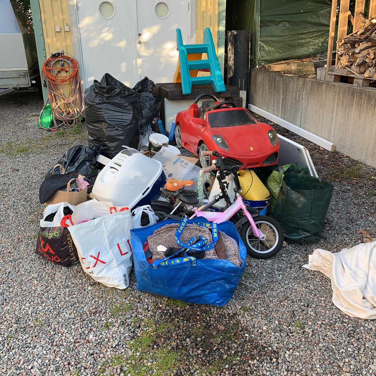 image of Virke kartong cyckel - Segeltorp