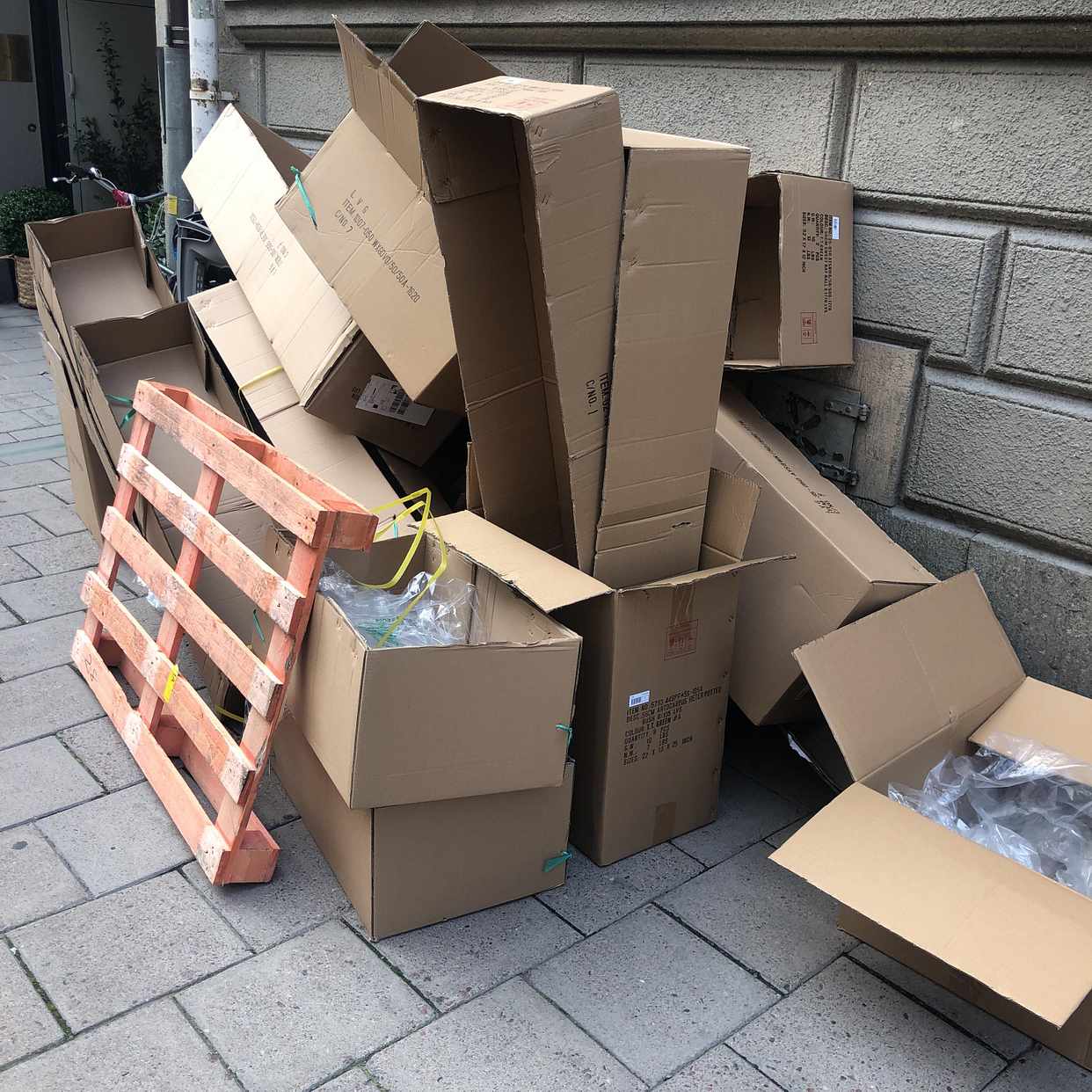 image of Cardboards etc - Stockholm