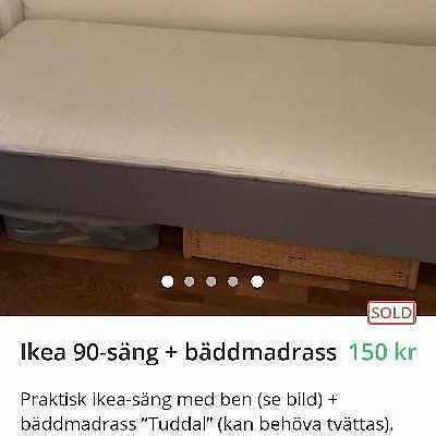 image of 90*200 säng - 