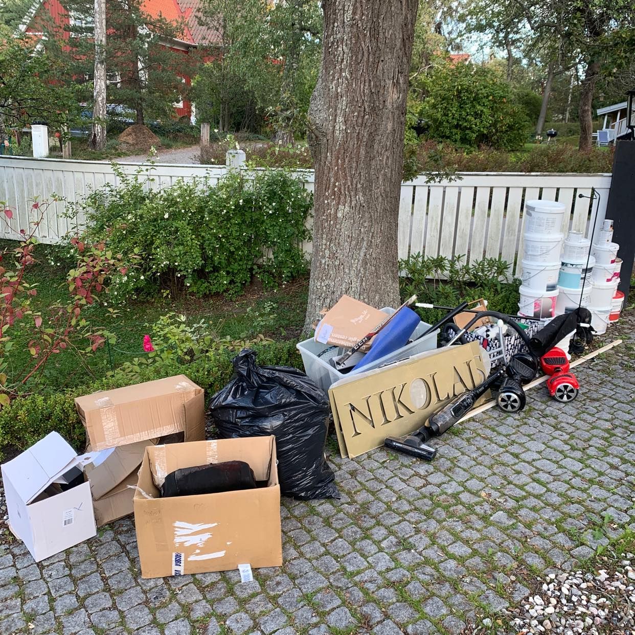 image of Blandat inkl färburkar - Stocksund
