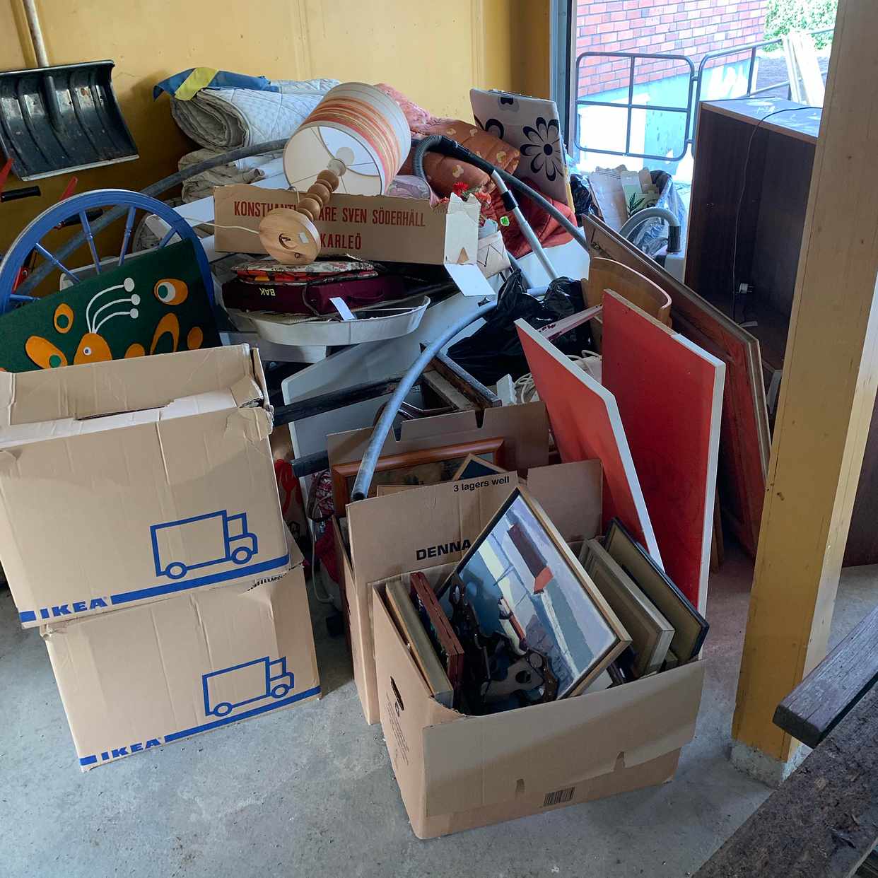 image of Blandat efter garage rfns - Vänge