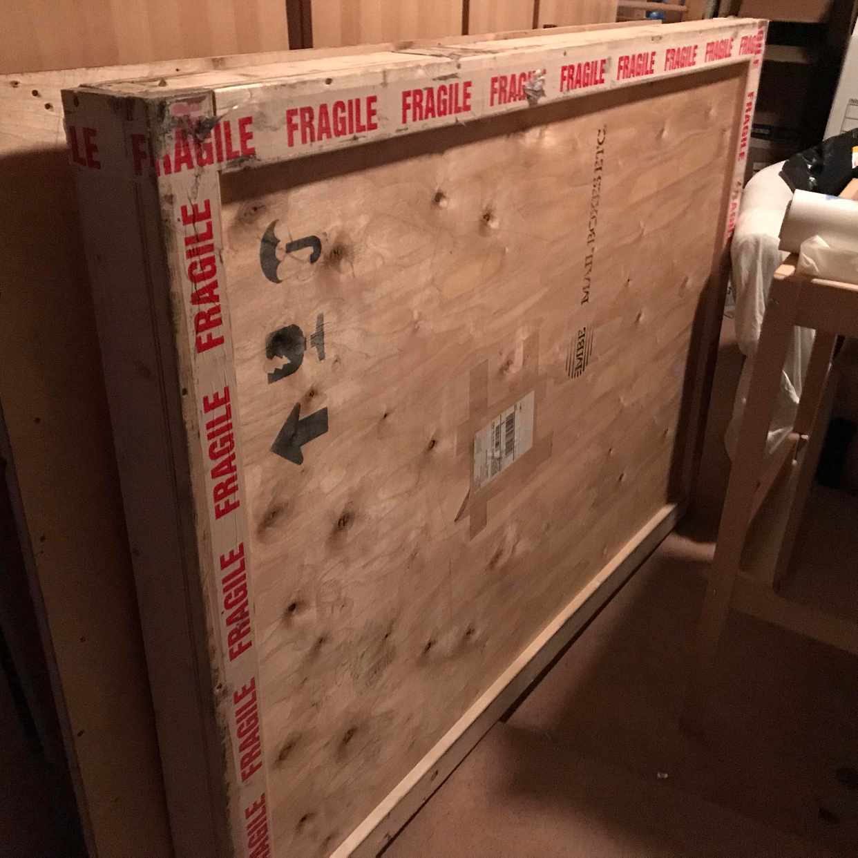 image of Collect wooden packaging - Stockholm