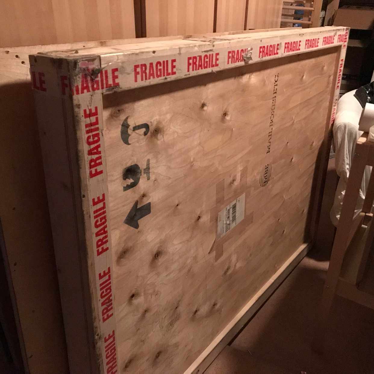 image of Collect wooden packaging - Stockholm