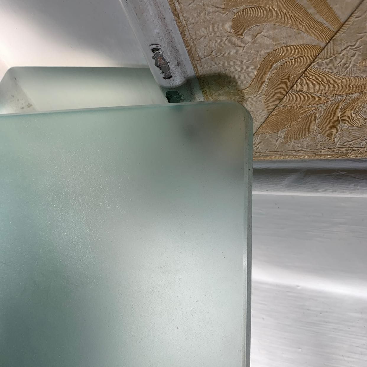image of Frostad glasskiva - Stockholm