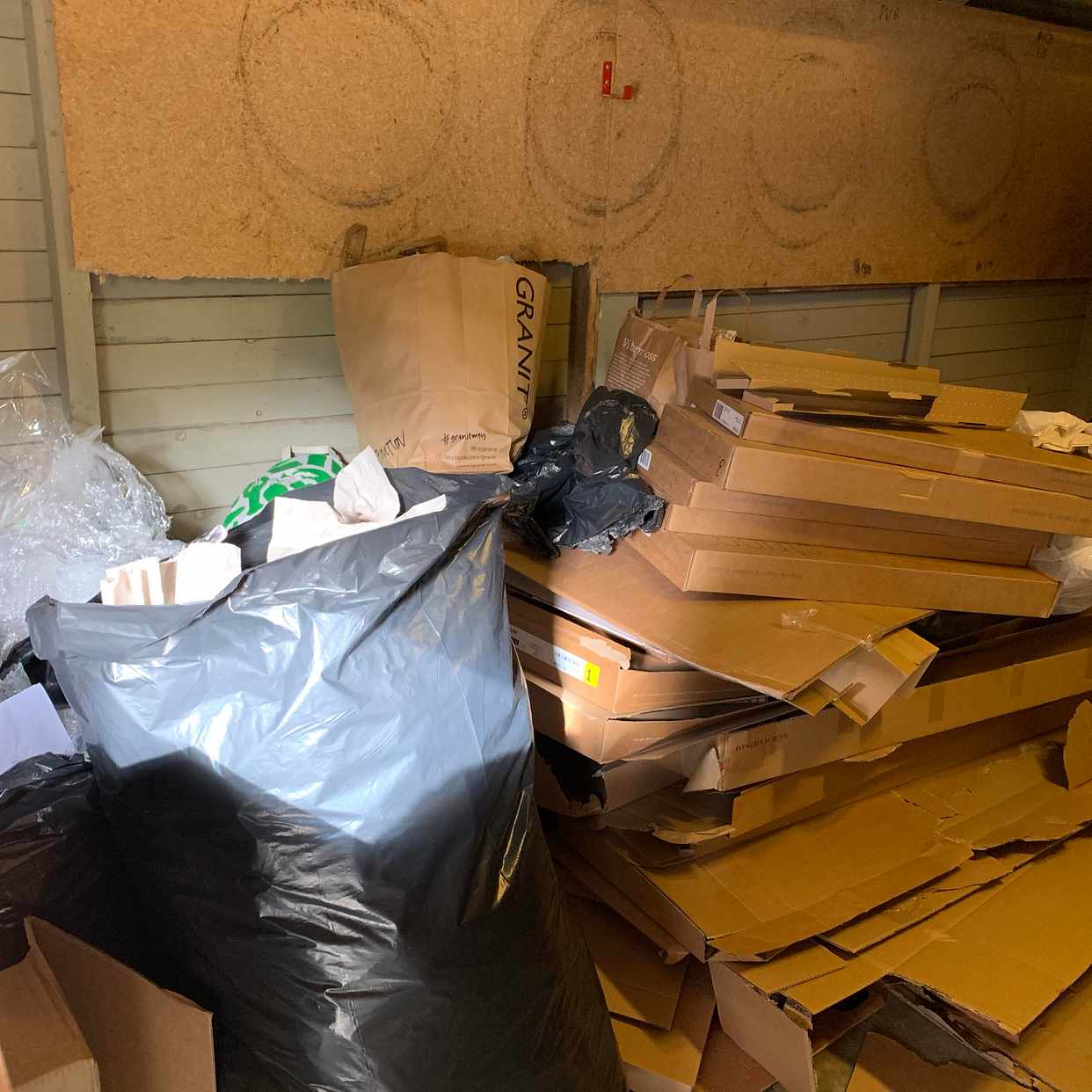 image of Emballage, plast och papp - Enskede