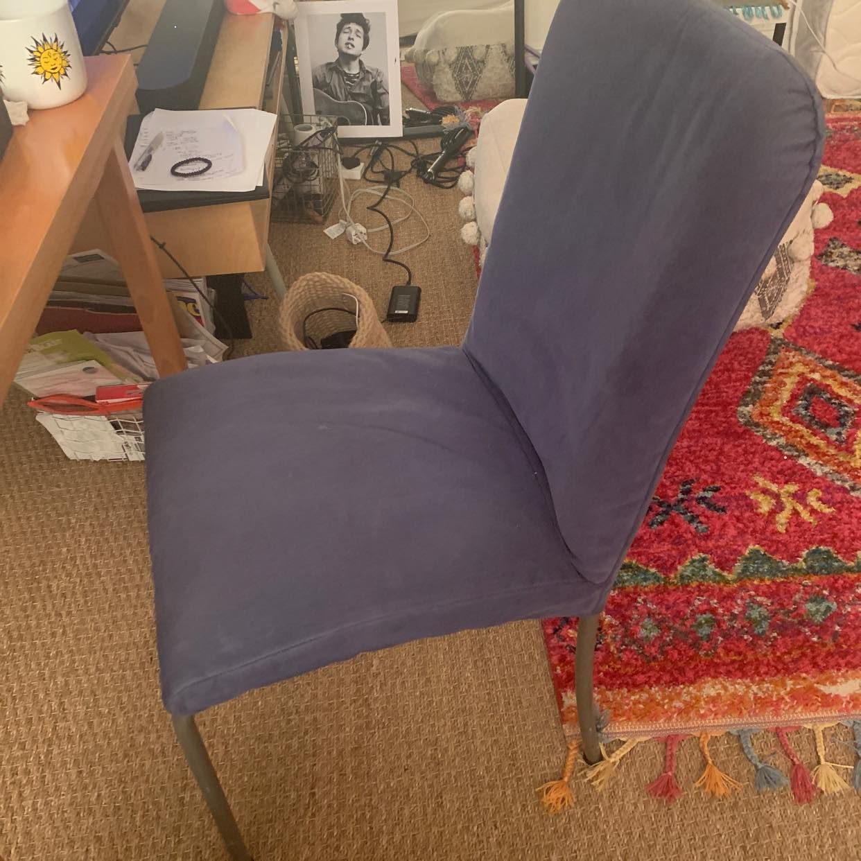 image of Single mattress, 2 lamps - London 