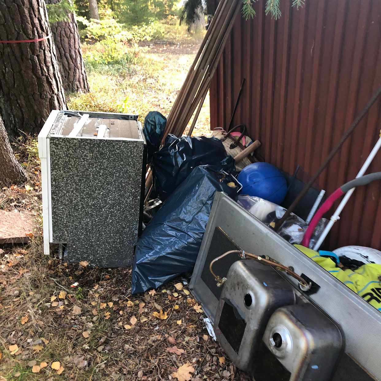 image of Grovsopor - återvinning - Ljusterö