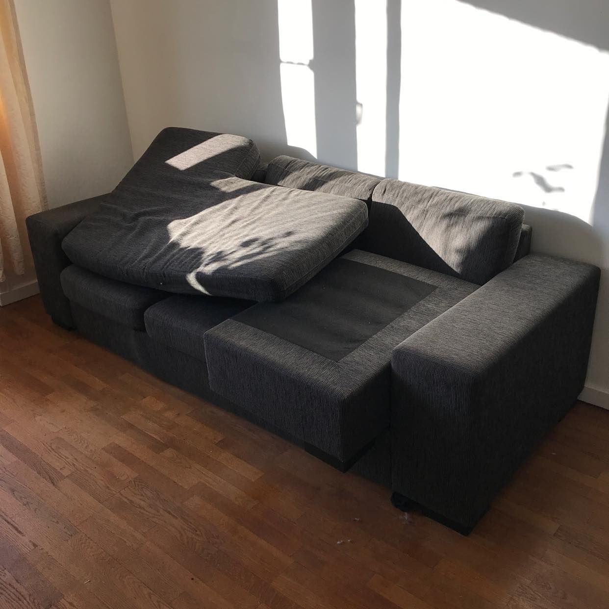 image of 3sits soffa med divan - Johanneshov