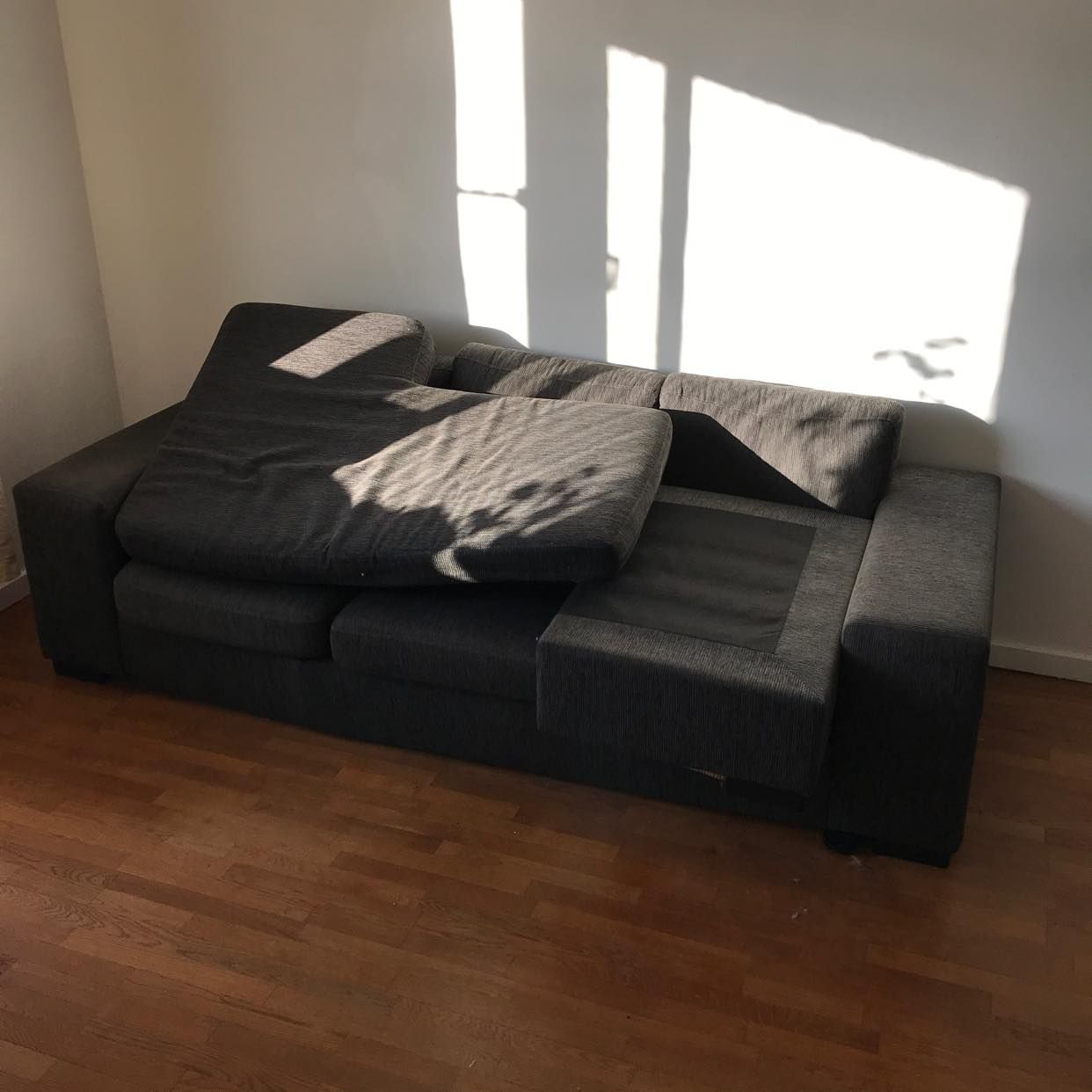 image of 3sits soffa med divan - Johanneshov