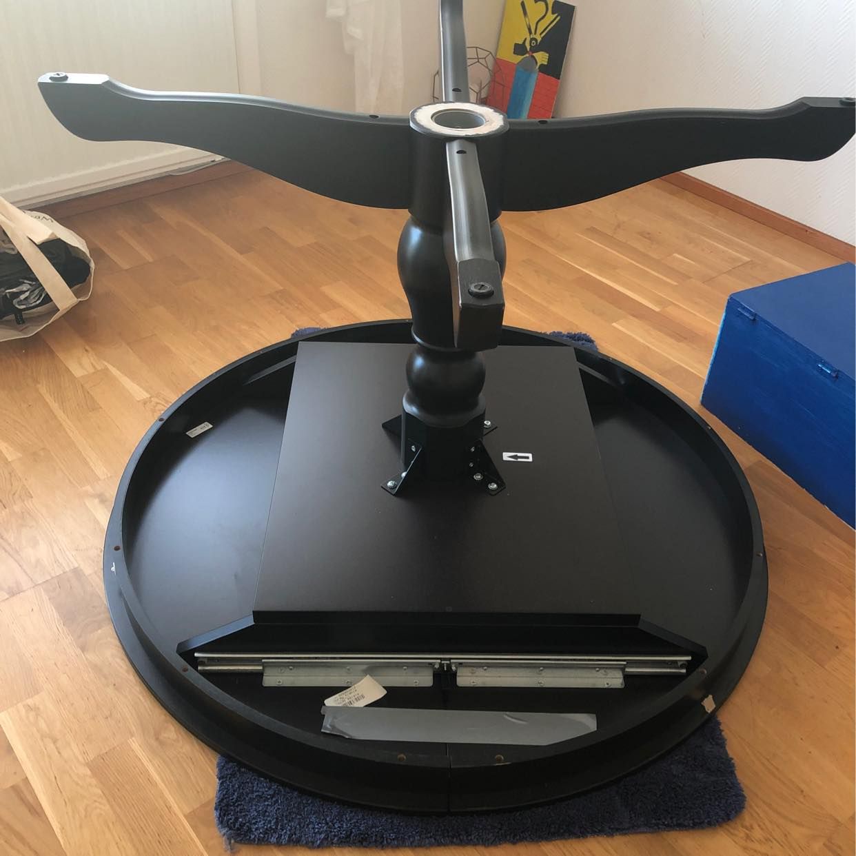 image of Kartong, säng o bord - 
