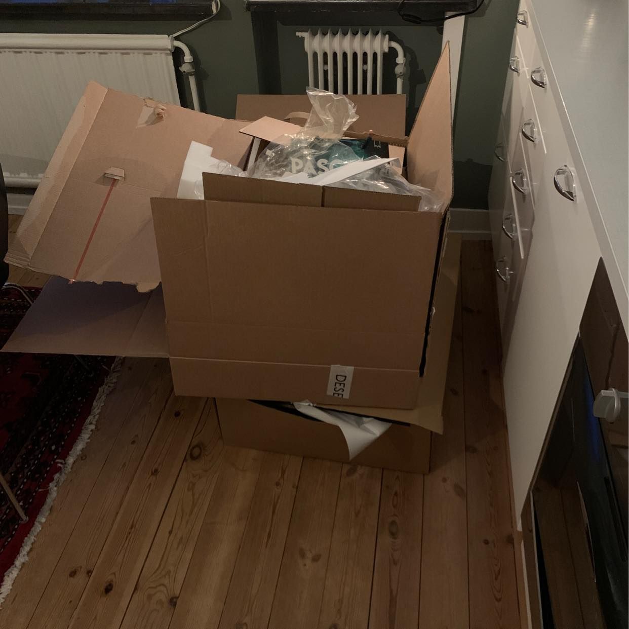 image of Packaging + wooden frames - Stockholm