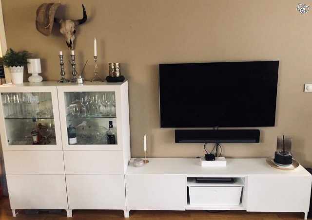 image of Bestå Vitrinskåp och Tv-b - 
