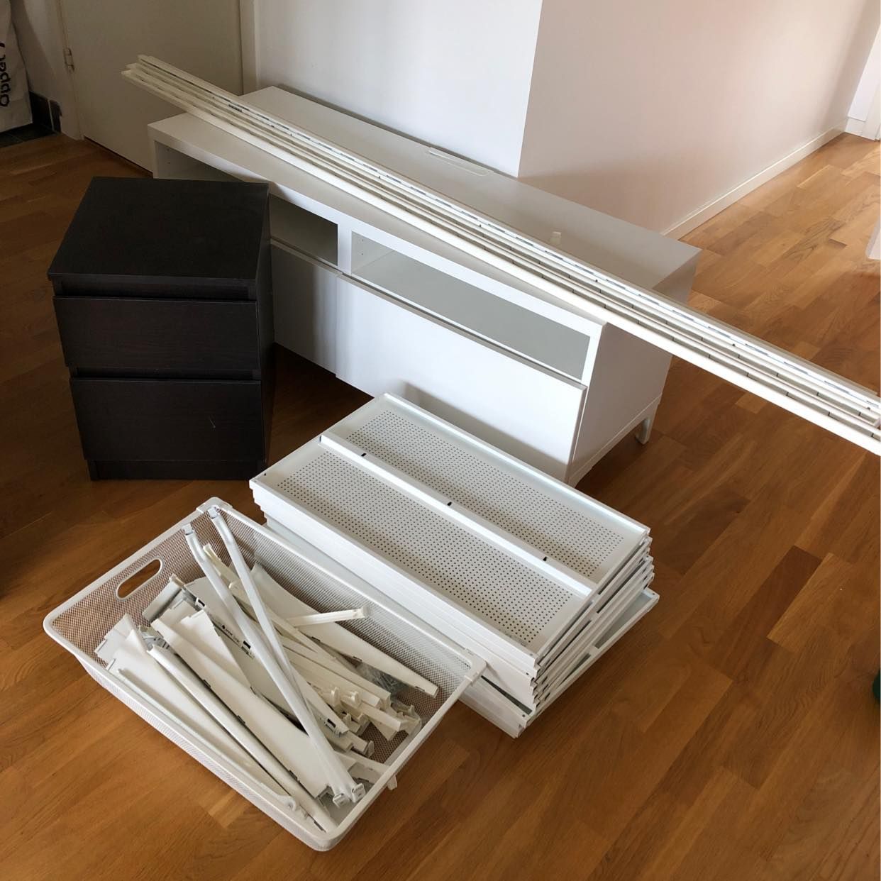 image of Ikea lådor & Algot set - Hägersten